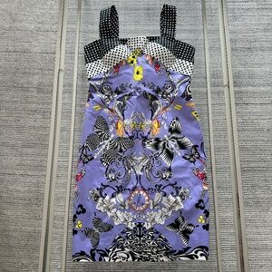 VERSACE. Brand new with tags! Purple mini dress